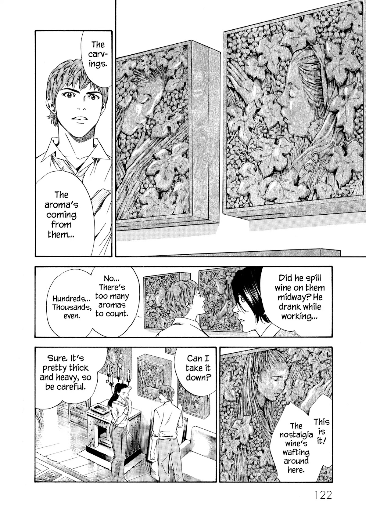 Kami no Shizuku Chapter 104 page 16 - Chapter 104: An Aroma of Grapes, Long Kept Hidden