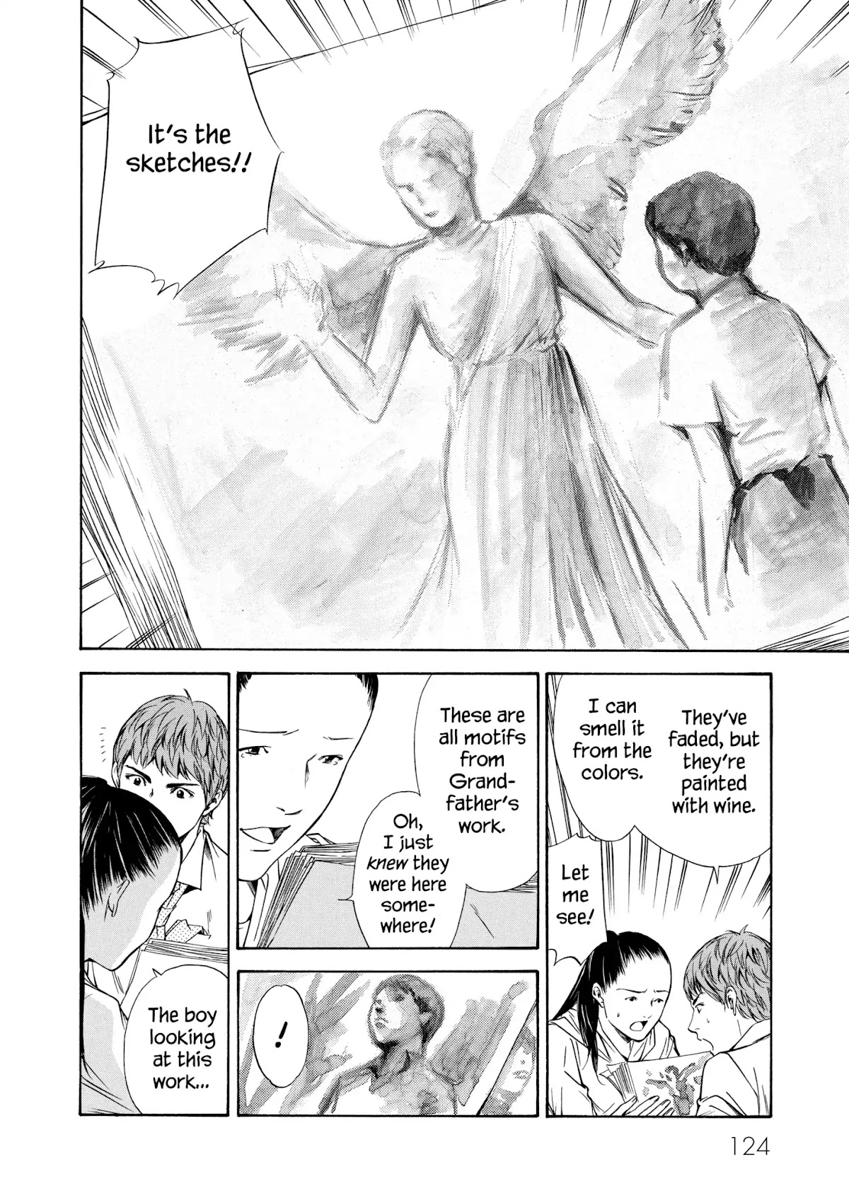 Kami no Shizuku Chapter 104 page 18 - Chapter 104: An Aroma of Grapes, Long Kept Hidden