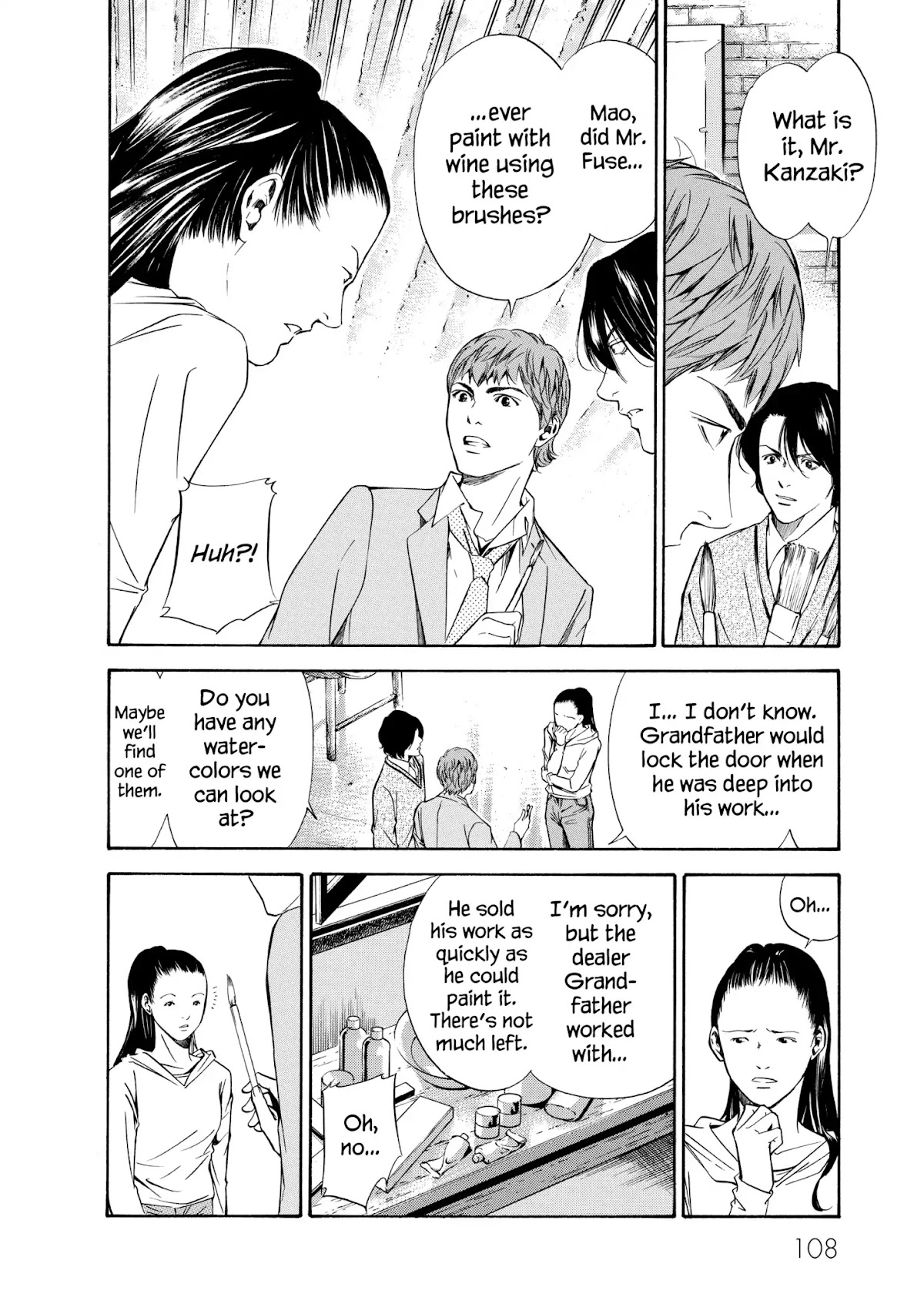 Kami no Shizuku Chapter 104 page 2 - Chapter 104: An Aroma of Grapes, Long Kept Hidden