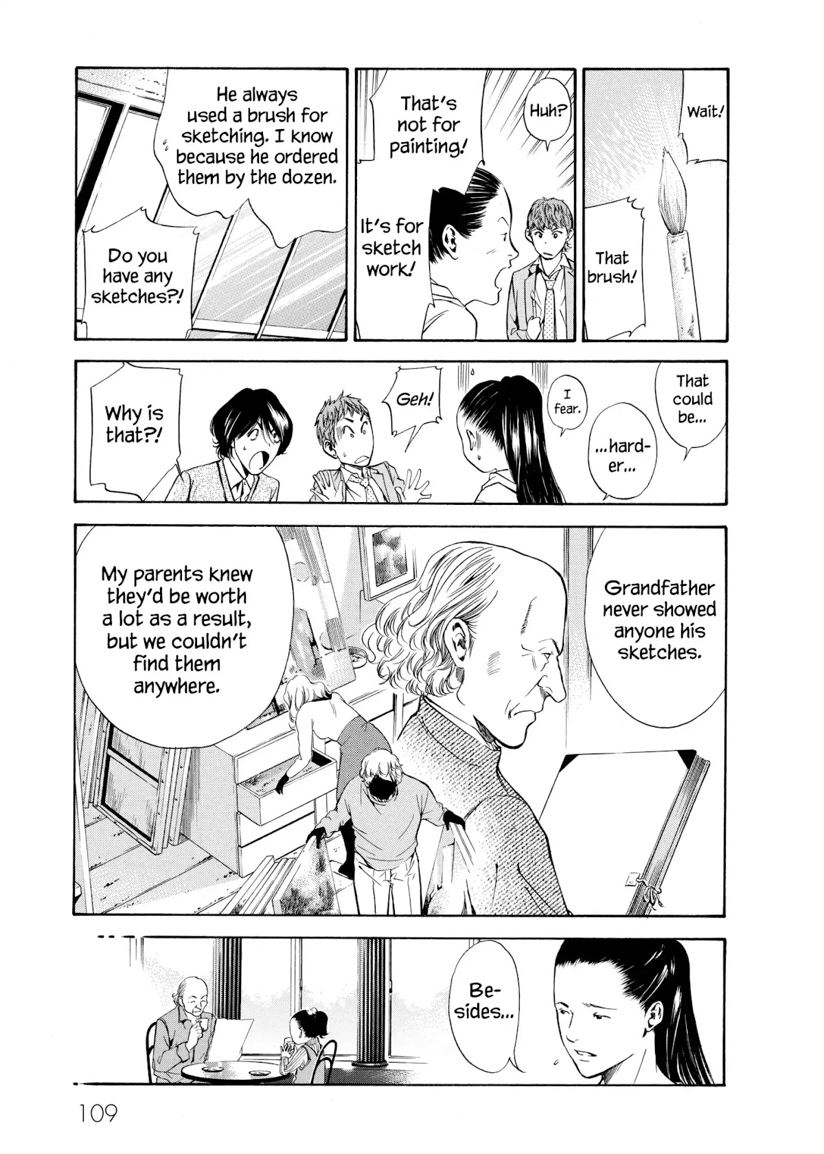 Kami no Shizuku Chapter 104 page 3 - Chapter 104: An Aroma of Grapes, Long Kept Hidden