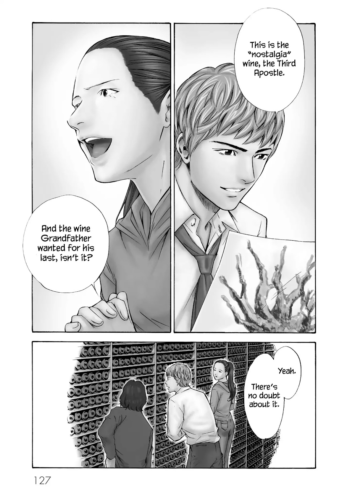 Kami no Shizuku Chapter 105 page 1 - Chapter 105: Enveloped by Double Handfuls of Love