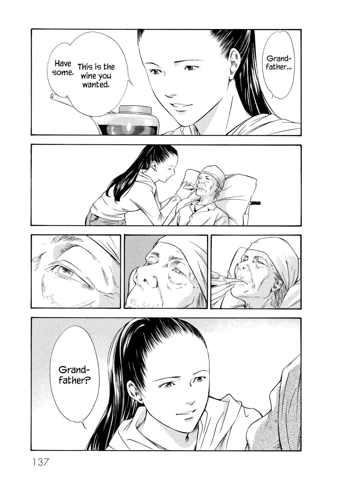 Kami no Shizuku Chapter 105 page 10 - Chapter 105: Enveloped by Double Handfuls of Love