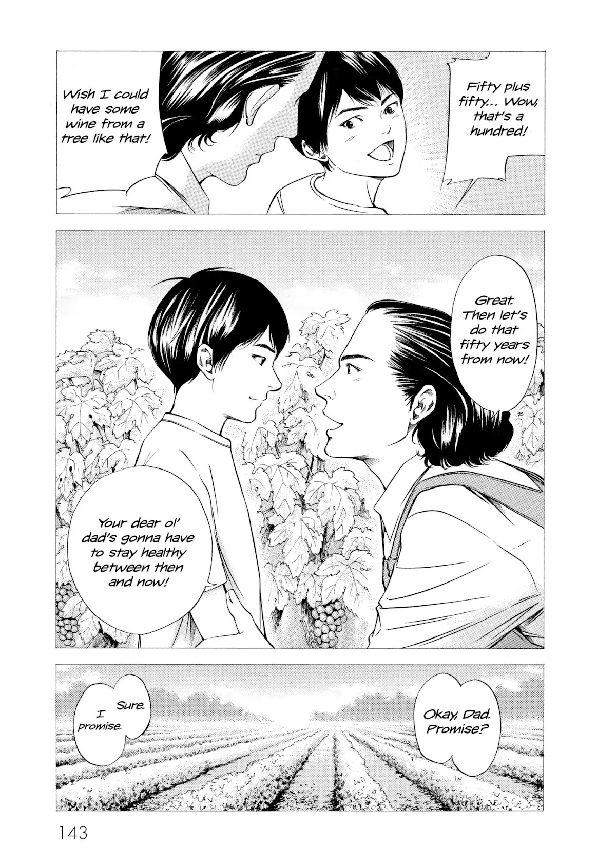 Kami no Shizuku Chapter 105 page 15 - Chapter 105: Enveloped by Double Handfuls of Love