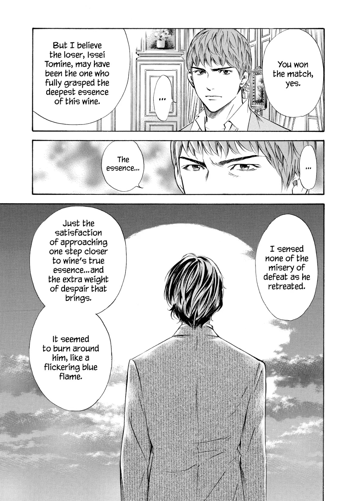 Kami no Shizuku Chapter 107 page 21 - Chapter 107: Pride Staked on Silence