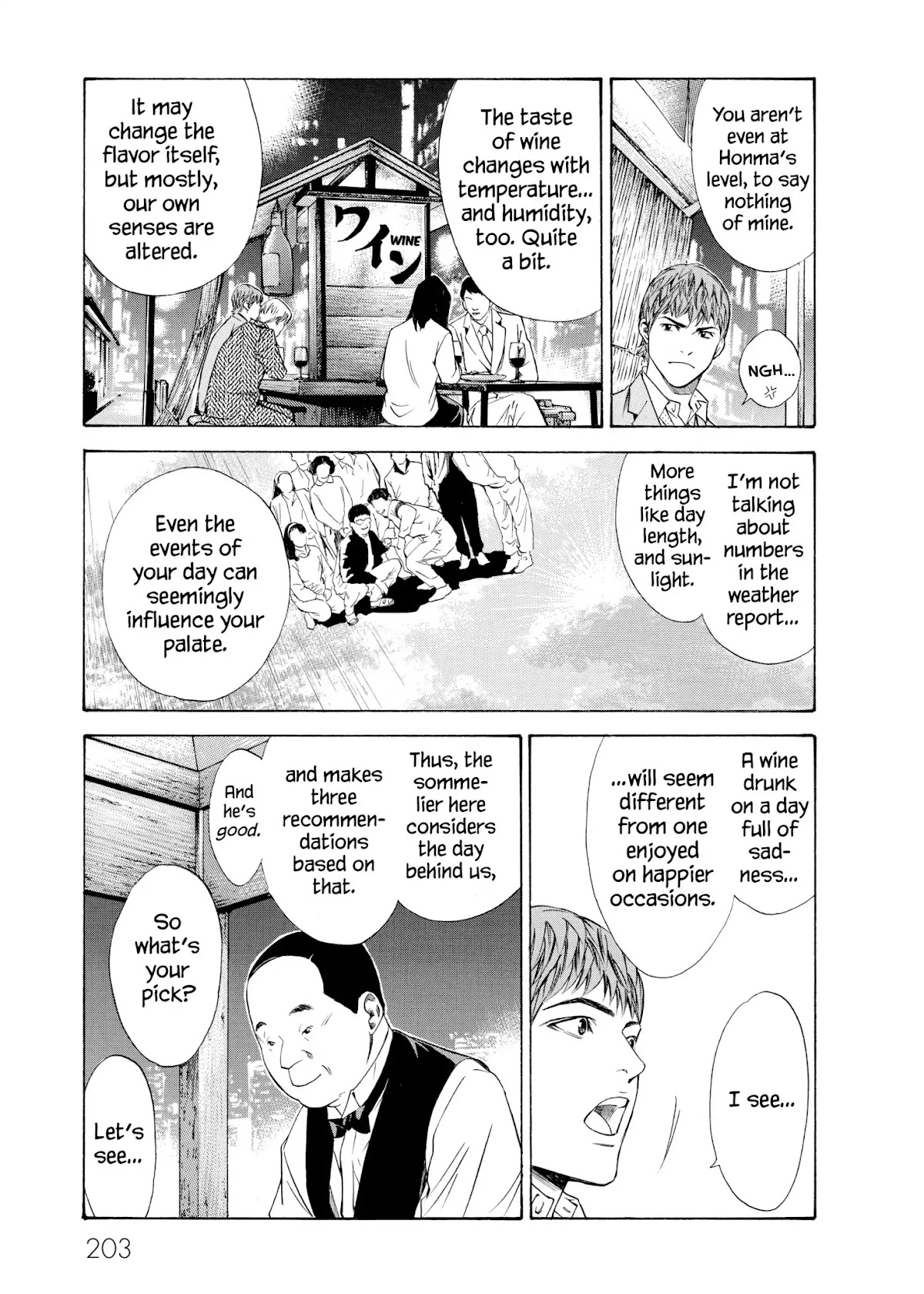 Kami no Shizuku Chapter 108 page 10 - Chapter 108: True Bitterness, Found After the Fact