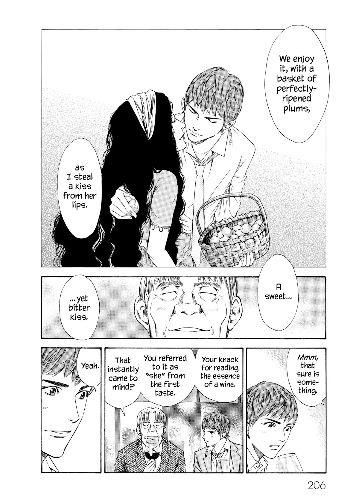 Kami no Shizuku Chapter 108 page 13 - Chapter 108: True Bitterness, Found After the Fact