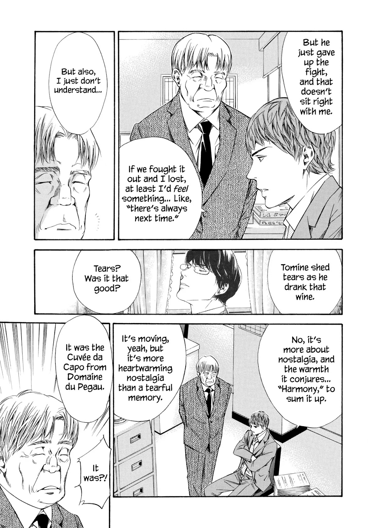 Kami no Shizuku Chapter 108 page 6 - Chapter 108: True Bitterness, Found After the Fact