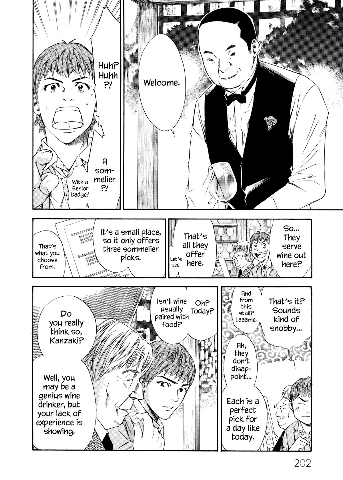 Kami no Shizuku Chapter 108 page 9 - Chapter 108: True Bitterness, Found After the Fact