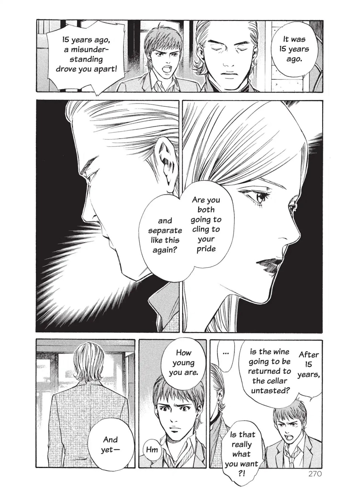 Kami no Shizuku Chapter 11 page 14 - Chapter 11: The Sweet Dessert of Parting