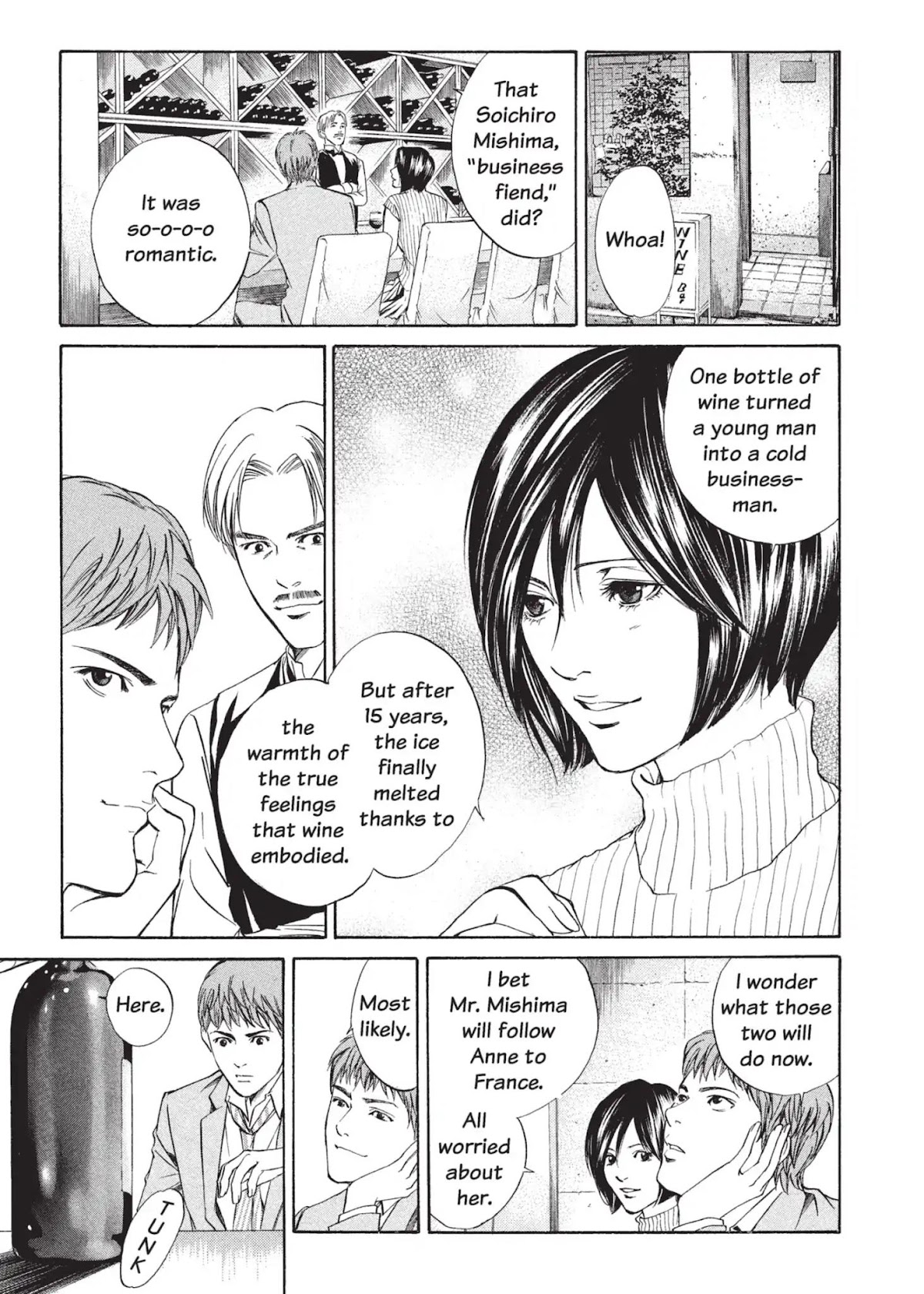 Kami no Shizuku Chapter 11 page 17 - Chapter 11: The Sweet Dessert of Parting