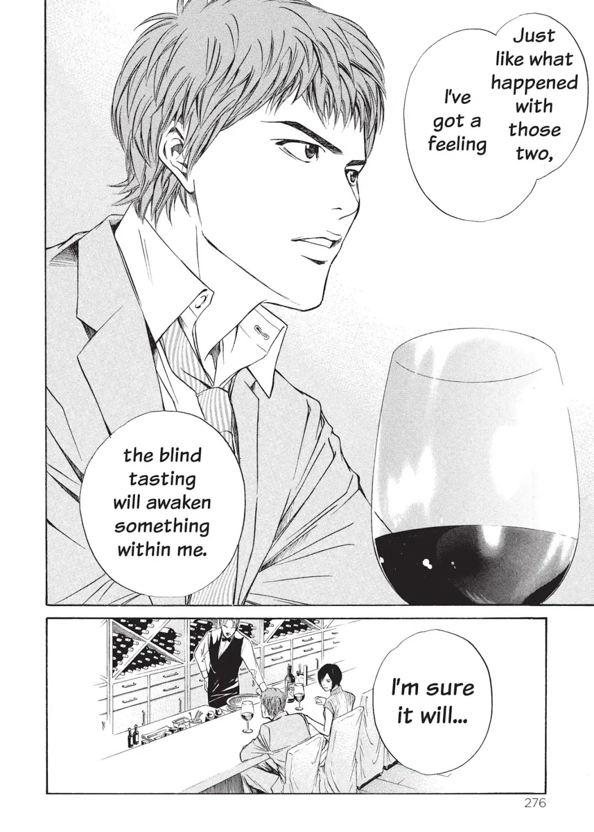 Kami no Shizuku Chapter 11 page 20 - Chapter 11: The Sweet Dessert of Parting