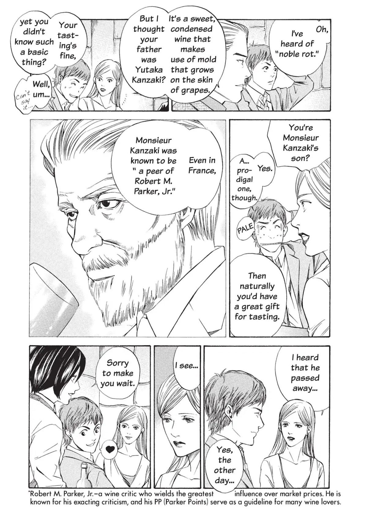 Kami no Shizuku Chapter 11 page 3 - Chapter 11: The Sweet Dessert of Parting