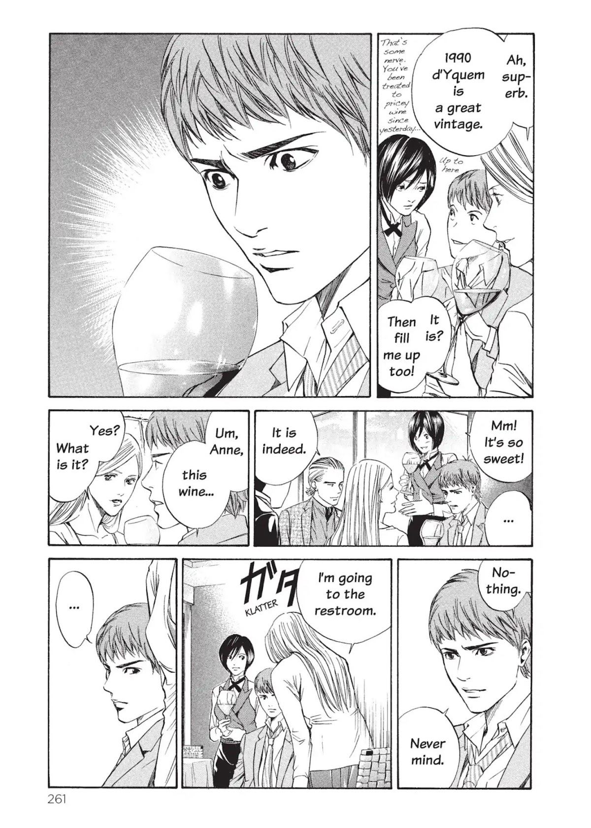 Kami no Shizuku Chapter 11 page 5 - Chapter 11: The Sweet Dessert of Parting