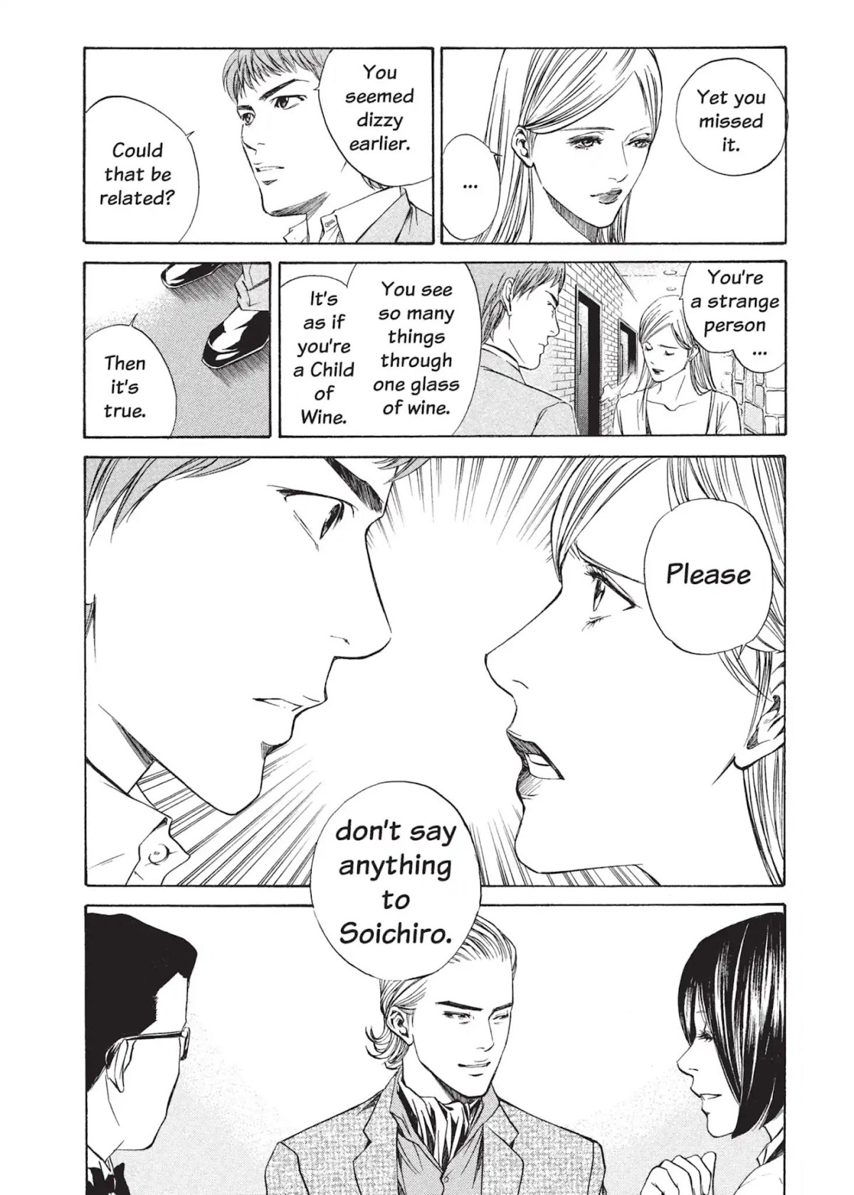 Kami no Shizuku Chapter 11 page 8 - Chapter 11: The Sweet Dessert of Parting