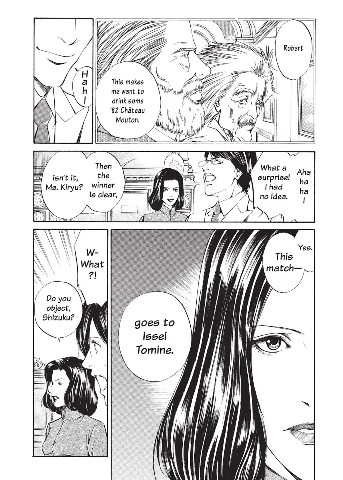 Kami no Shizuku Chapter 13 page 20 - Chapter 13: At All the Battles' Start