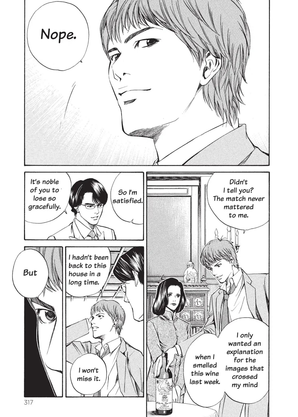 Kami no Shizuku Chapter 13 page 21 - Chapter 13: At All the Battles' Start