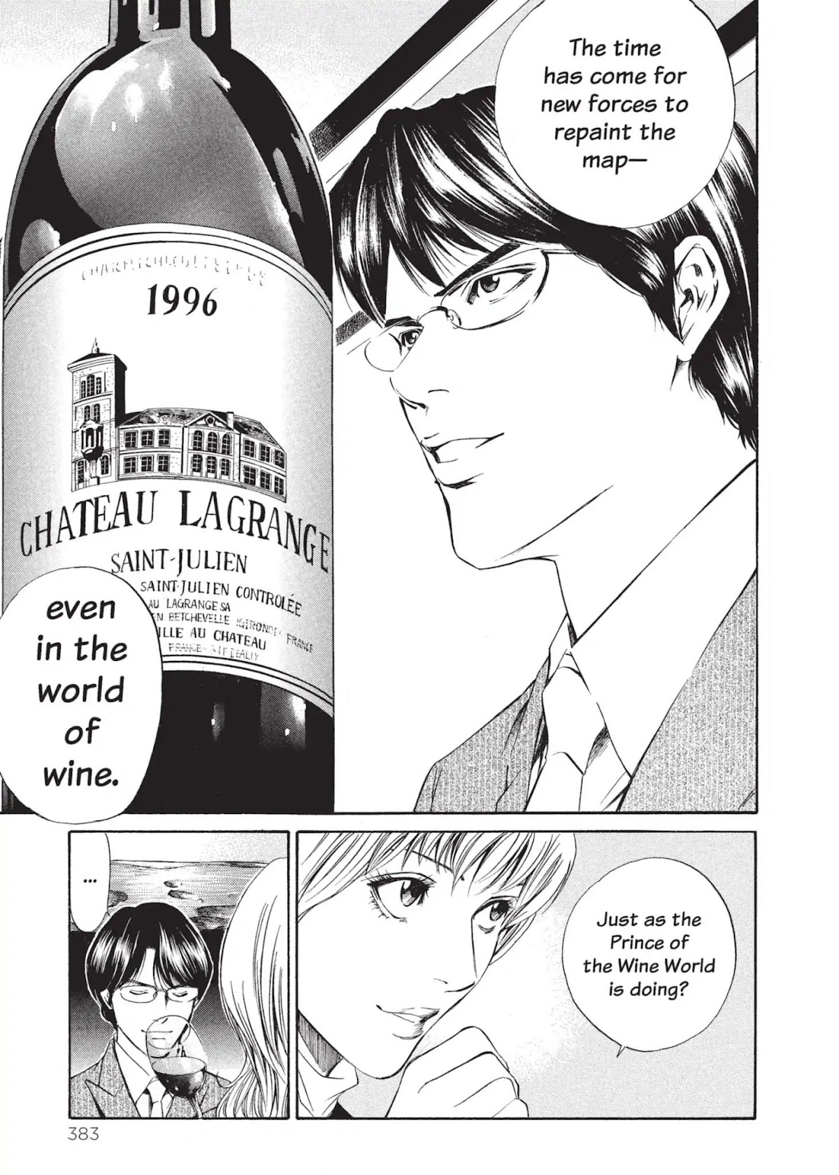 Kami no Shizuku Chapter 16 page 19 - Chapter 16: The Mystery Man of the Wine Division
