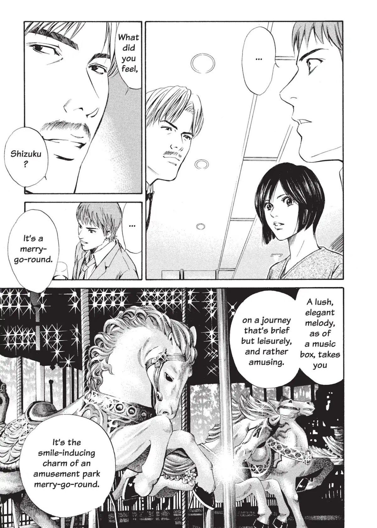 Kami no Shizuku Chapter 17 page 17 - Chapter 17: Merry-Go-Round