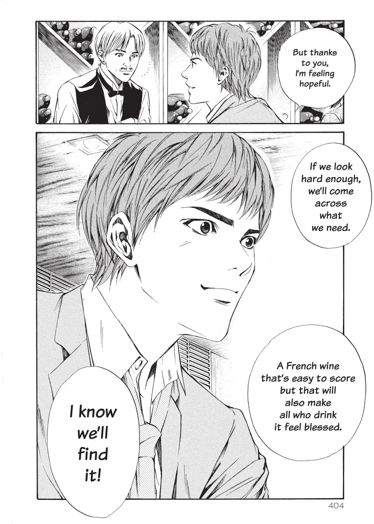 Kami no Shizuku Chapter 17 page 20 - Chapter 17: Merry-Go-Round