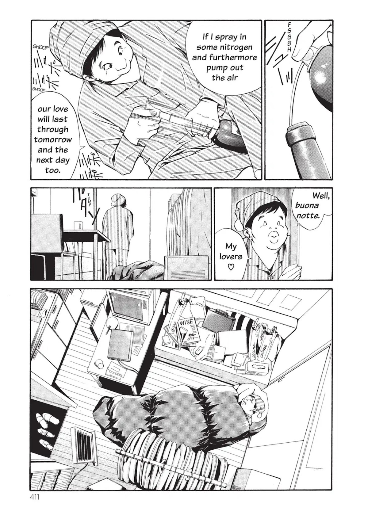 Kami no Shizuku Chapter 18 page 7 - Chapter 18: A Fantastico Night