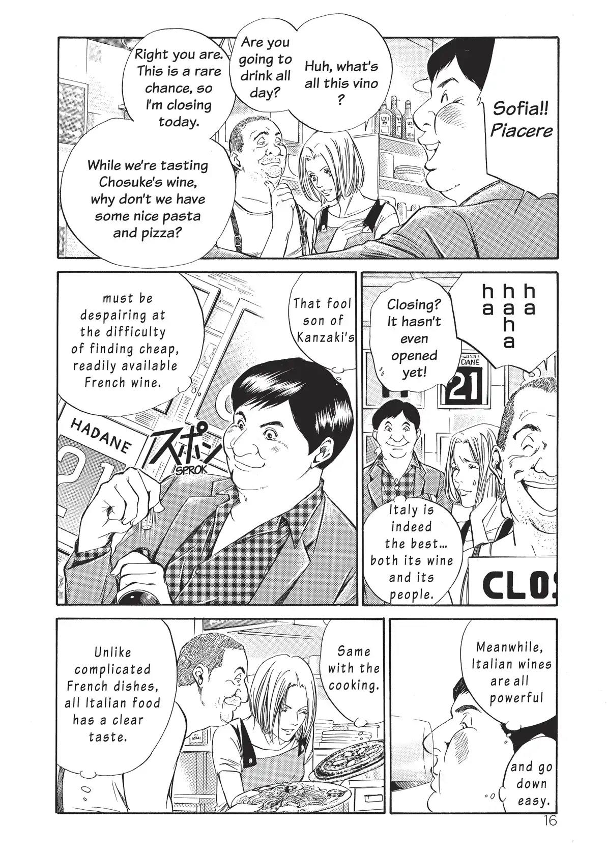 Kami no Shizuku Chapter 19 page 18 - Chapter 19: Karma and Cuisine