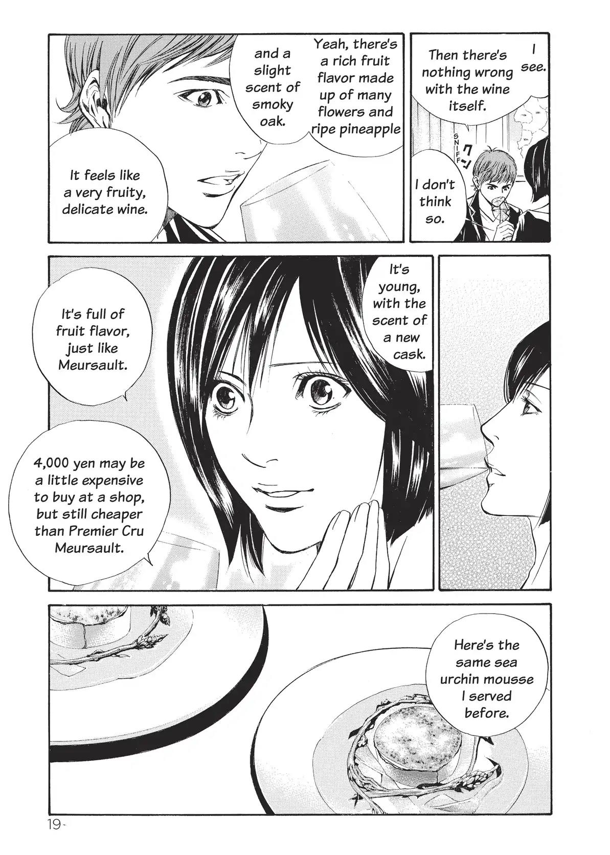 Kami no Shizuku Chapter 19 page 21 - Chapter 19: Karma and Cuisine