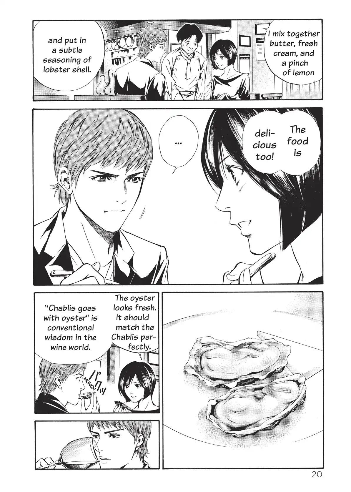 Kami no Shizuku Chapter 19 page 22 - Chapter 19: Karma and Cuisine