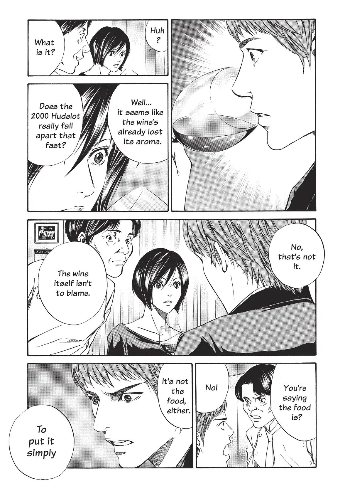 Kami no Shizuku Chapter 20 page 11 - Chapter 20: The Wine or the Cuisine
