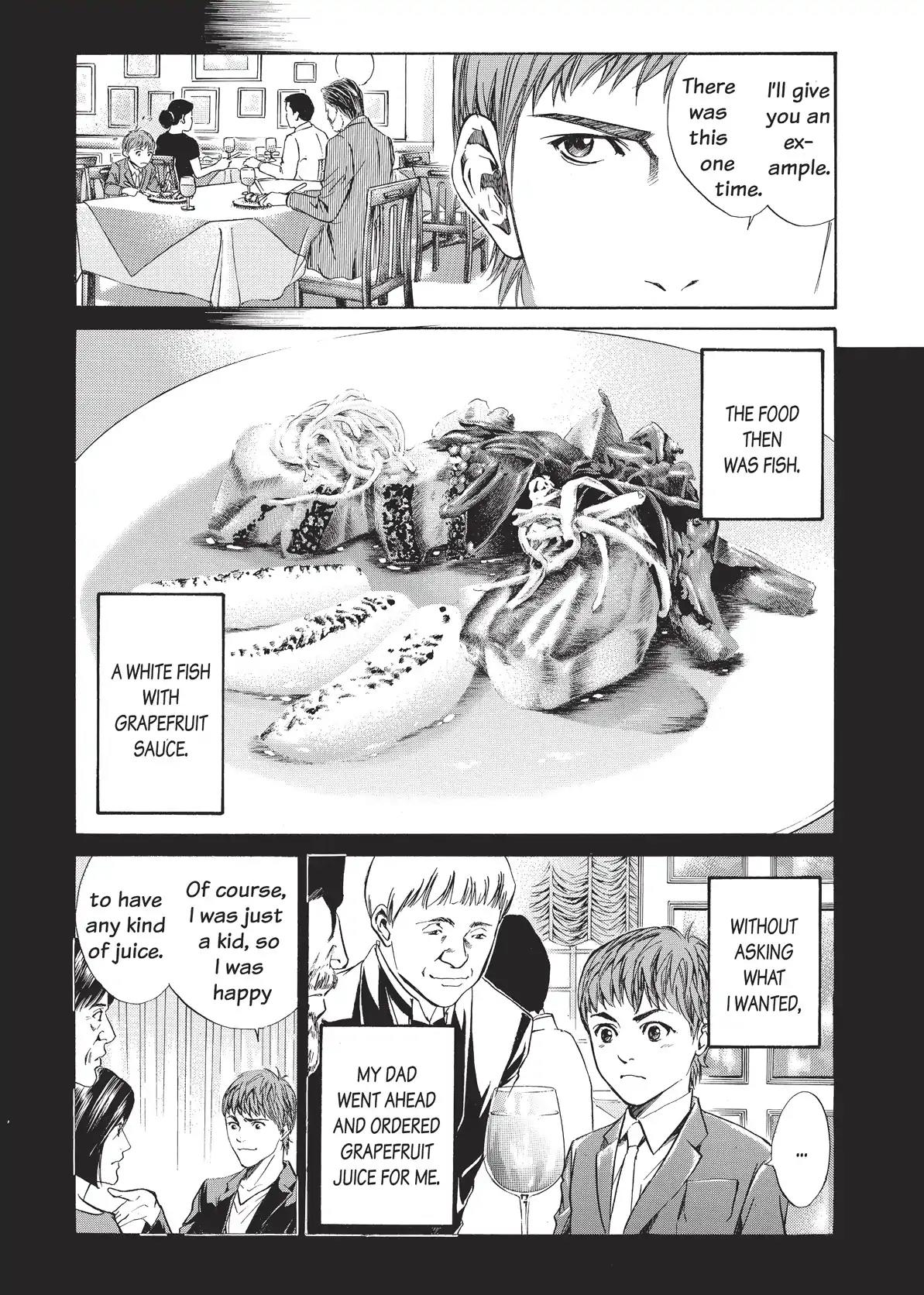 Kami no Shizuku Chapter 20 page 15 - Chapter 20: The Wine or the Cuisine