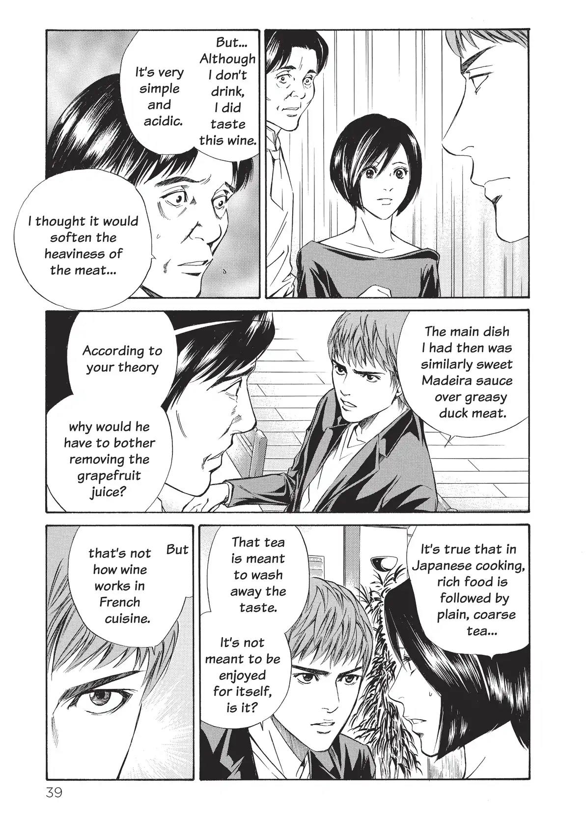 Kami no Shizuku Chapter 20 page 17 - Chapter 20: The Wine or the Cuisine