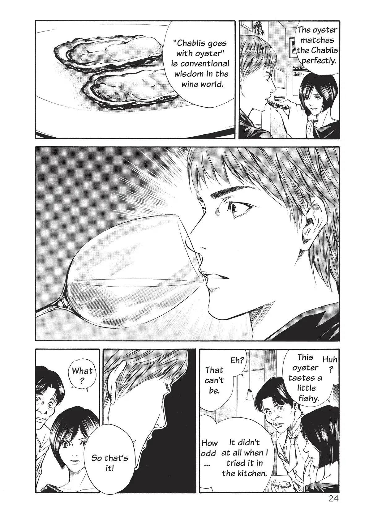 Kami no Shizuku Chapter 20 page 2 - Chapter 20: The Wine or the Cuisine