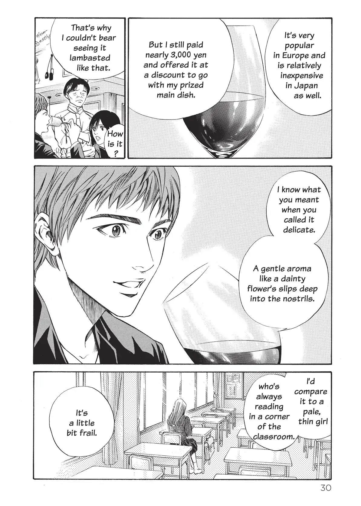 Kami no Shizuku Chapter 20 page 8 - Chapter 20: The Wine or the Cuisine
