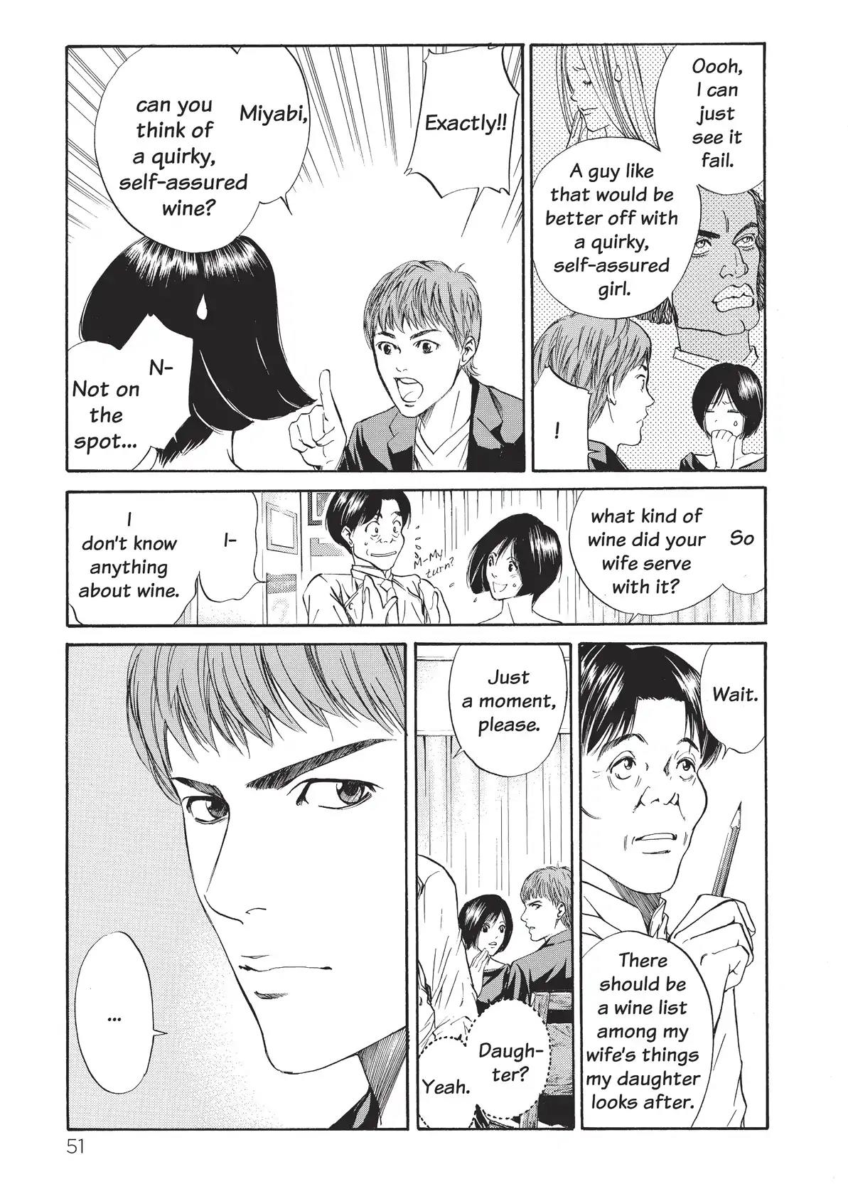 Kami no Shizuku Chapter 21 page 9 - Chapter 21: Father and Daughter