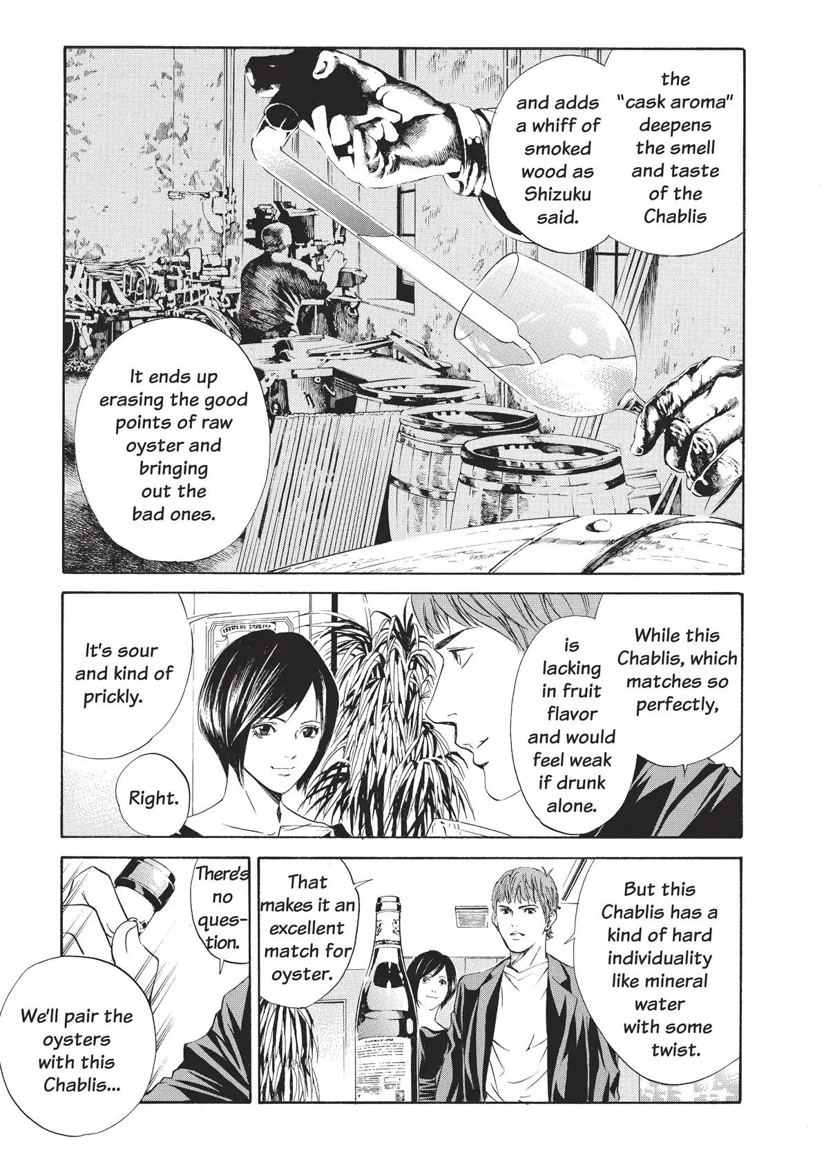 Kami no Shizuku Chapter 23 page 17 - Chapter 23: Chablis and Oysters