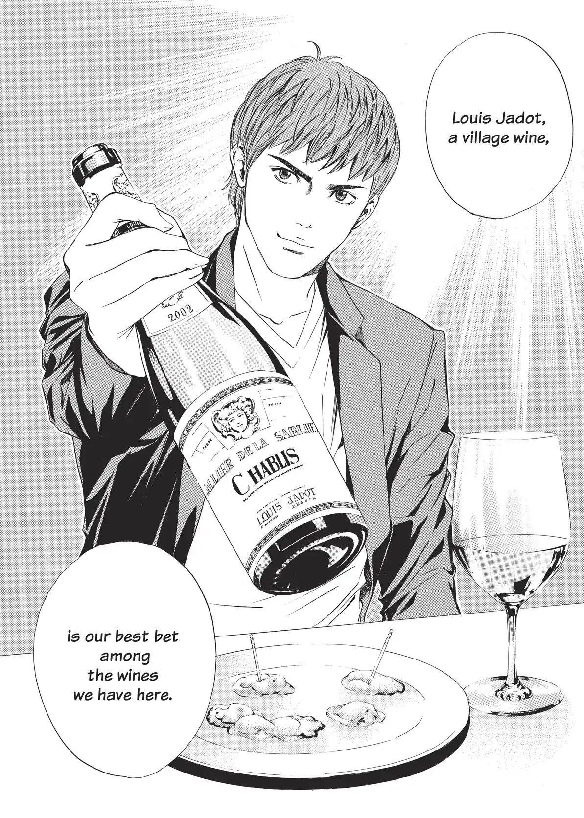 Kami no Shizuku Chapter 23 page 18 - Chapter 23: Chablis and Oysters