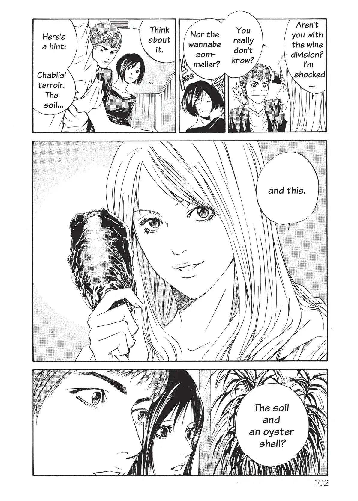 Kami no Shizuku Chapter 23 page 20 - Chapter 23: Chablis and Oysters