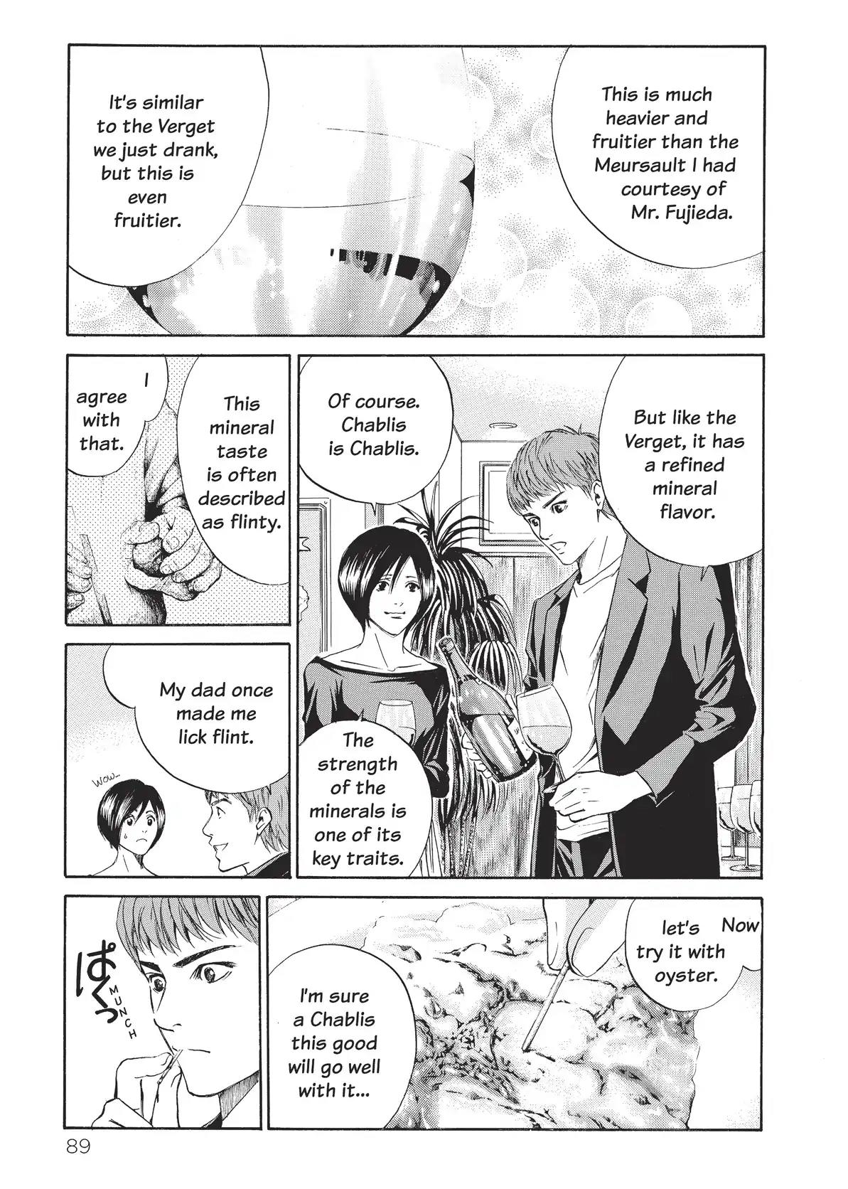 Kami no Shizuku Chapter 23 page 7 - Chapter 23: Chablis and Oysters
