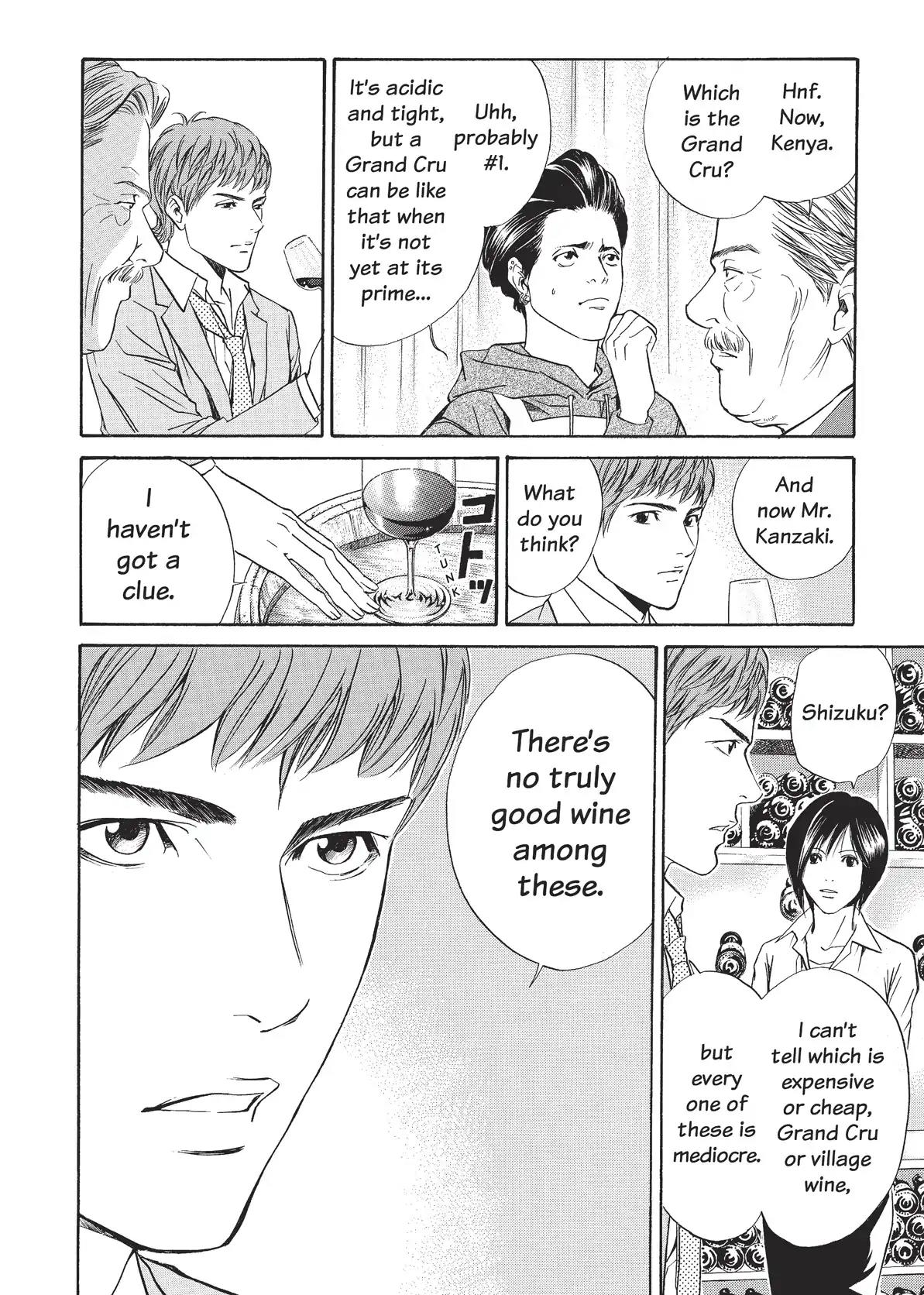 Kami no Shizuku Chapter 29 page 10 - Chapter 29: Drink Daddy's Wine!