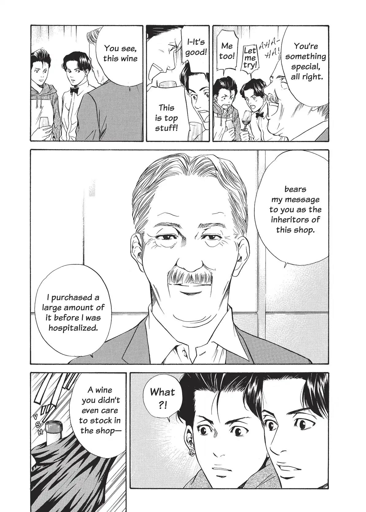 Kami no Shizuku Chapter 29 page 19 - Chapter 29: Drink Daddy's Wine!