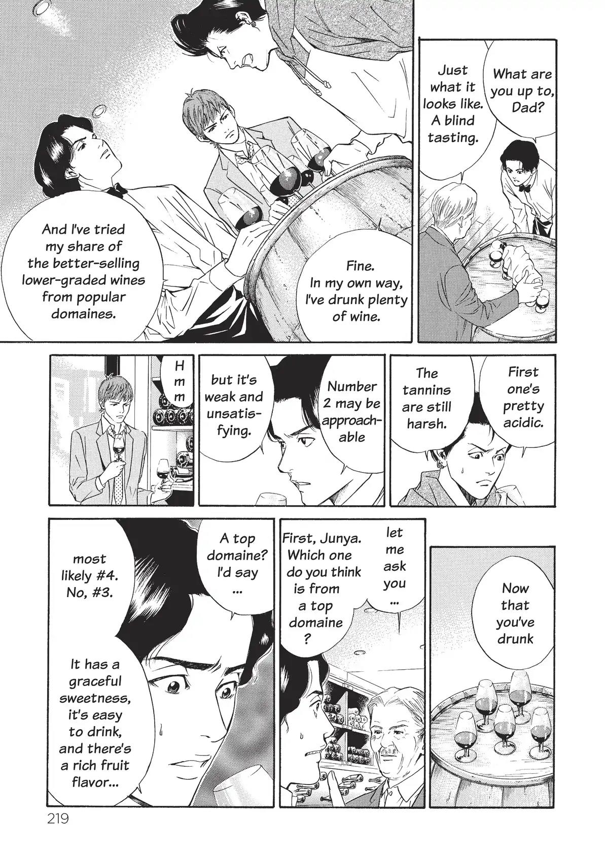 Kami no Shizuku Chapter 29 page 9 - Chapter 29: Drink Daddy's Wine!