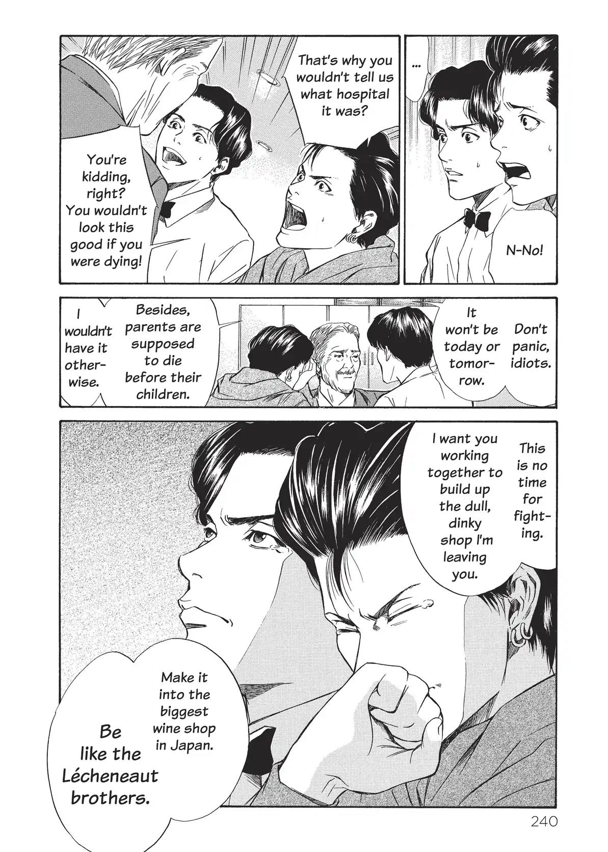 Kami no Shizuku Chapter 30 page 10 - Chapter 30: Manly Tears! The Brothers' March