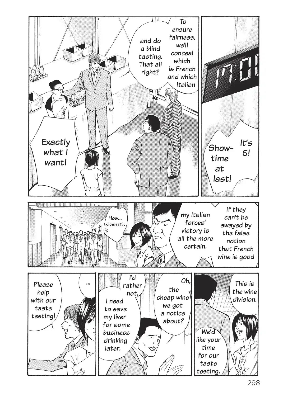 Kami no Shizuku Chapter 33 page 8 - Chapter 33: The Great French Wine Blunder