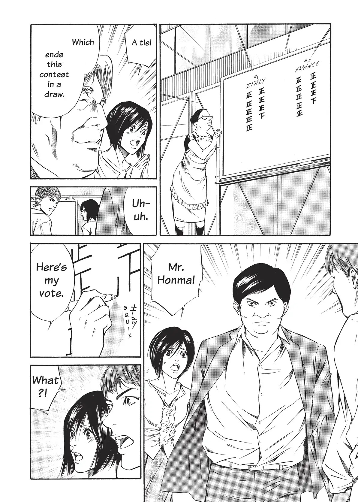 Kami no Shizuku Chapter 35 page 14 - Chapter 35: One with Sunflowers at Dusk