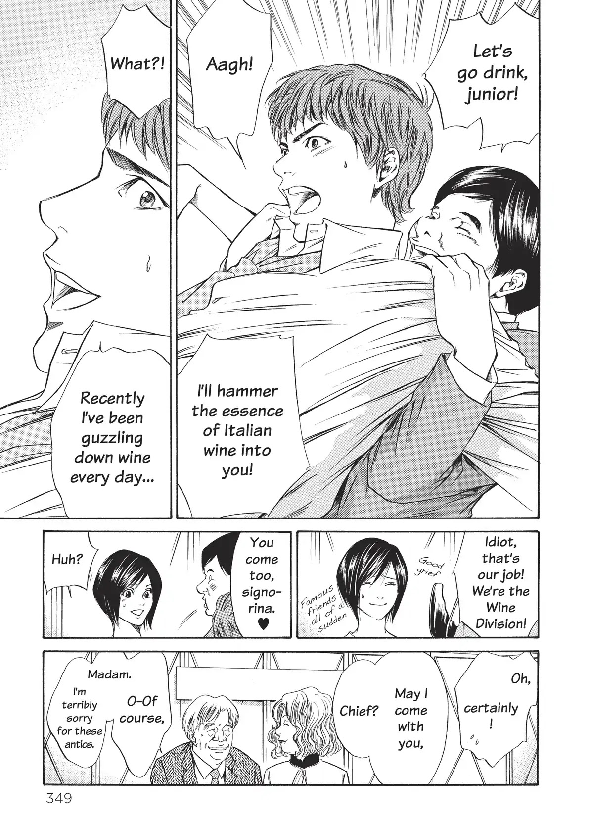 Kami no Shizuku Chapter 35 page 19 - Chapter 35: One with Sunflowers at Dusk