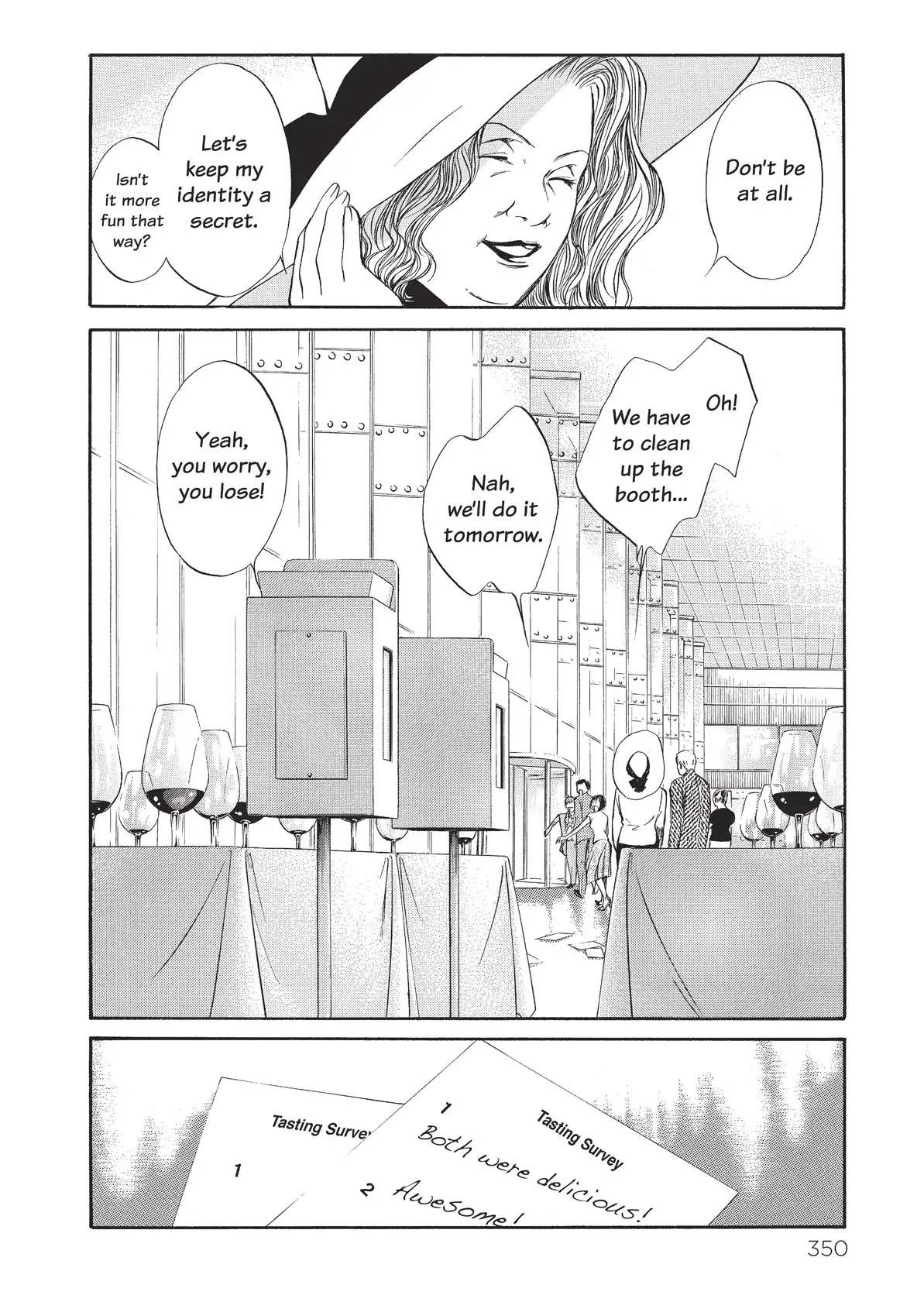 Kami no Shizuku Chapter 35 page 20 - Chapter 35: One with Sunflowers at Dusk