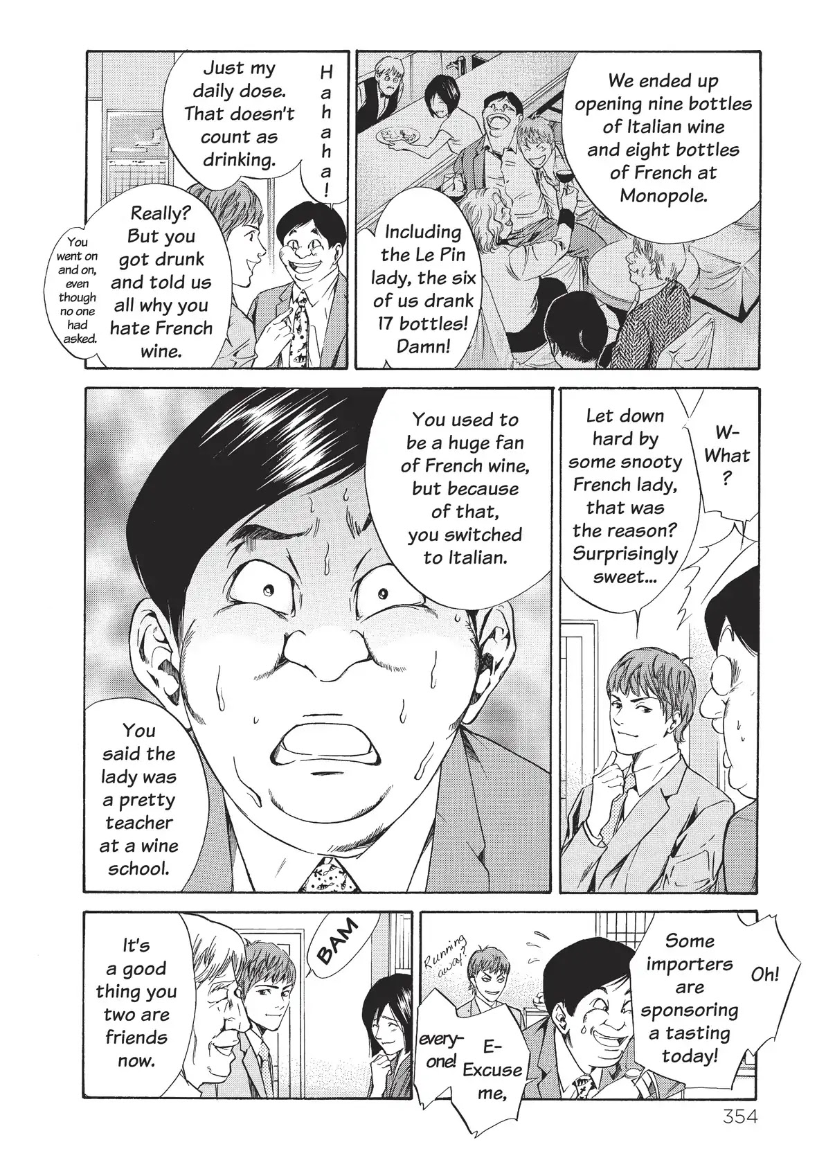 Kami no Shizuku Chapter 36 page 4 - Chapter 36: Thus Spoke the Will from On High