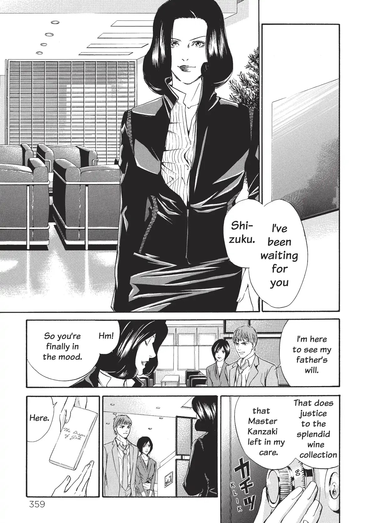 Kami no Shizuku Chapter 36 page 9 - Chapter 36: Thus Spoke the Will from On High