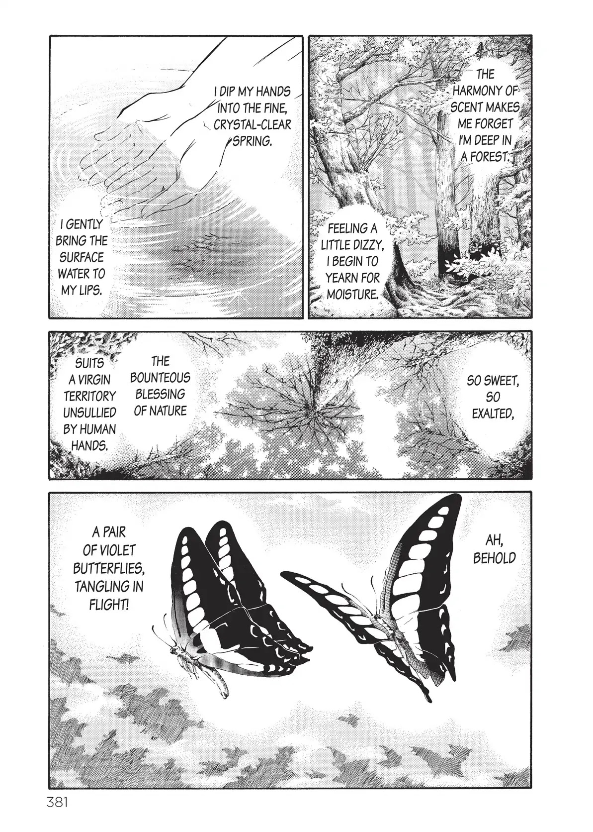 Kami no Shizuku Chapter 37 page 11 - Chapter 37: Deep in a Hushed Forest of Mysteries