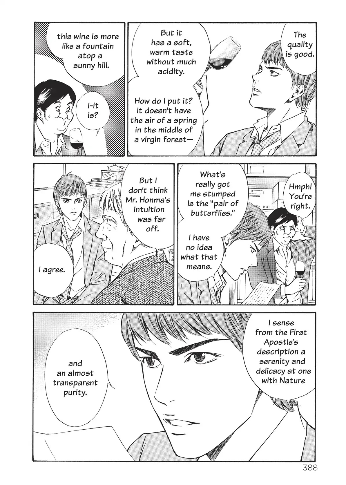 Kami no Shizuku Chapter 37 page 18 - Chapter 37: Deep in a Hushed Forest of Mysteries