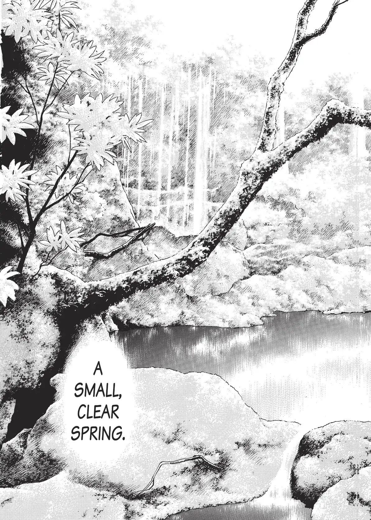 Kami no Shizuku Chapter 37 page 9 - Chapter 37: Deep in a Hushed Forest of Mysteries